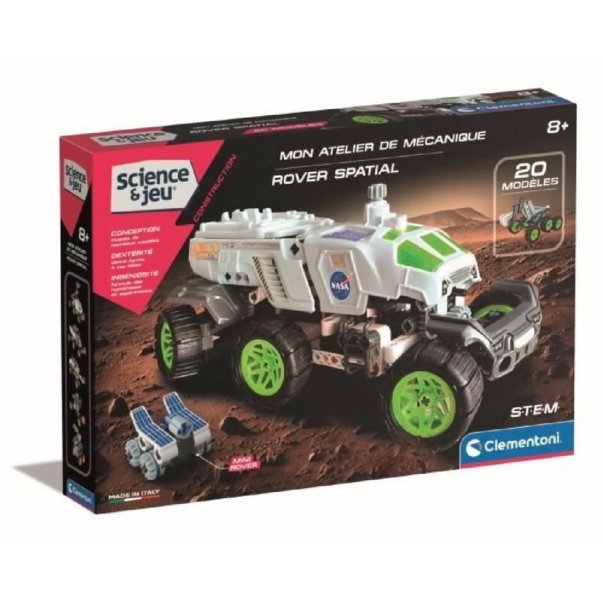 Atelier mécanique : Rover spatial NASA Clementoni Jeux - vue 3