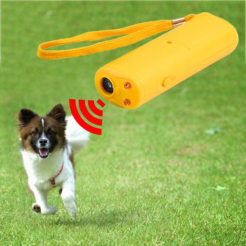 Outil Anti Aboiement Ultrasonique Led Pour Chiens, Répulsif'entraînement Pour Chiens, Dispositif'entraînement Anti Aboiement
