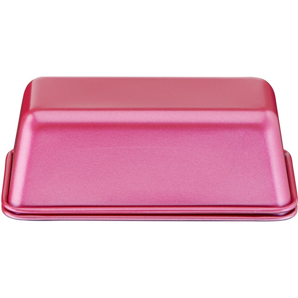 Moule À Cake Aluminium Rectangulaire 12.5x6.5 Cm Revêtement Anti adhésif Creabake Tefal Le Lot De 2 Moules - vue 2
