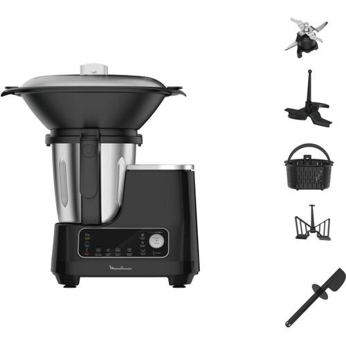 Moulinex Clickchef Hf456810 - Robot Cuiseur - 3.6 Litres - Noir