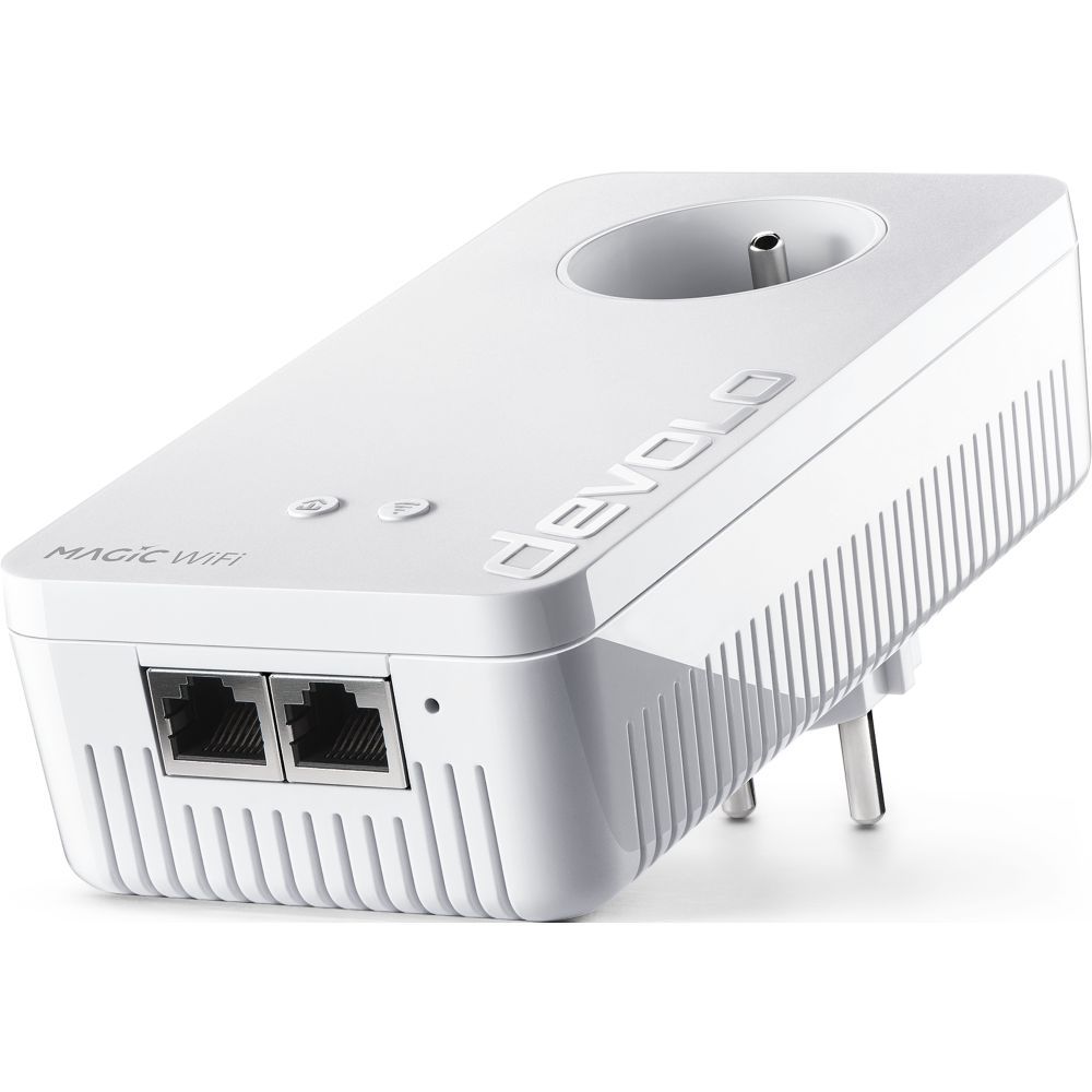 devolo Magic 1 WiFi pont HomeGrid Wi Fi 5 Bi bande Branchement mural - vue 2