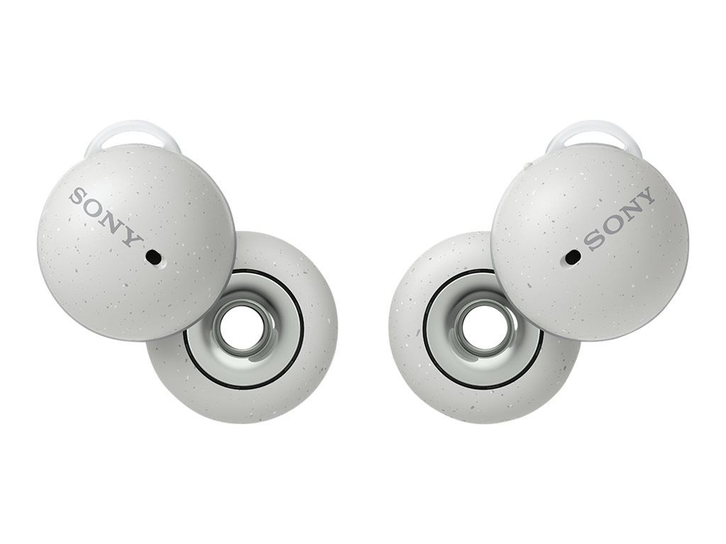 Sony LinkBuds Nouveau design circulaire ouvert permettant d’entendre les conversations sans retirer les écouteurs et de faire son footing en toute sécurité - vue 7