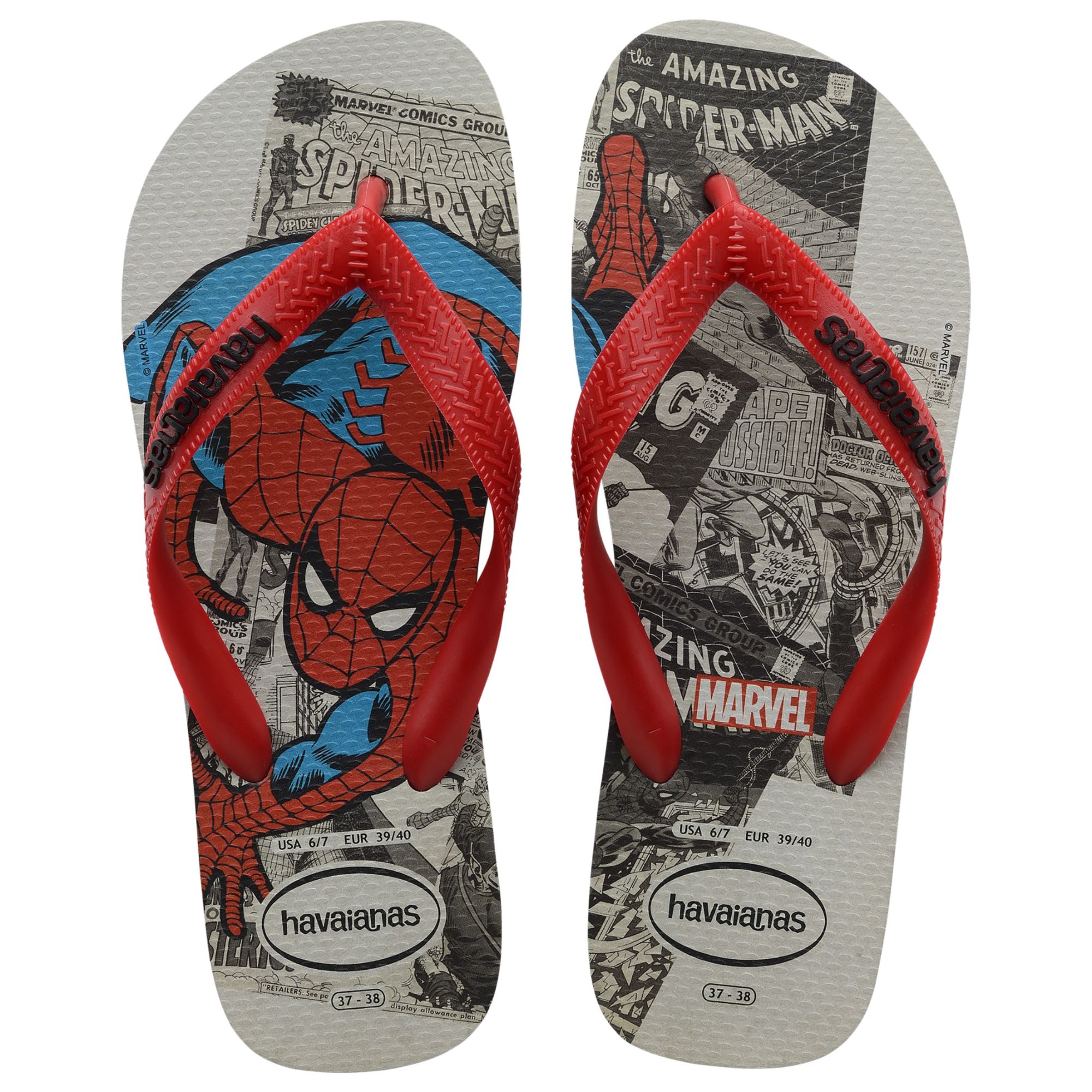 Tong ? Enfiler Havaianas Top Marvel