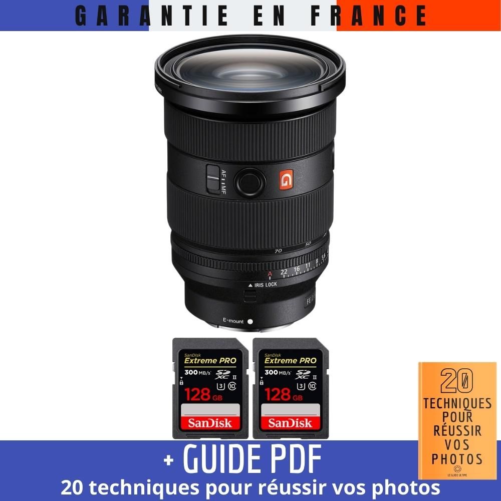 Sony FE 24 70mm F2.8 GM II + 2 SanDisk Extreme PRO UHS II SDXC 300 MB/ + Guide PDF '20 TECHNIQUES POUR RÉUSSIR VOS PHOTOS - vue 3