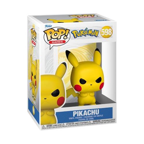 Figurine Funko Pop Games Pokémon Grumpy Pikachu Exclusivité