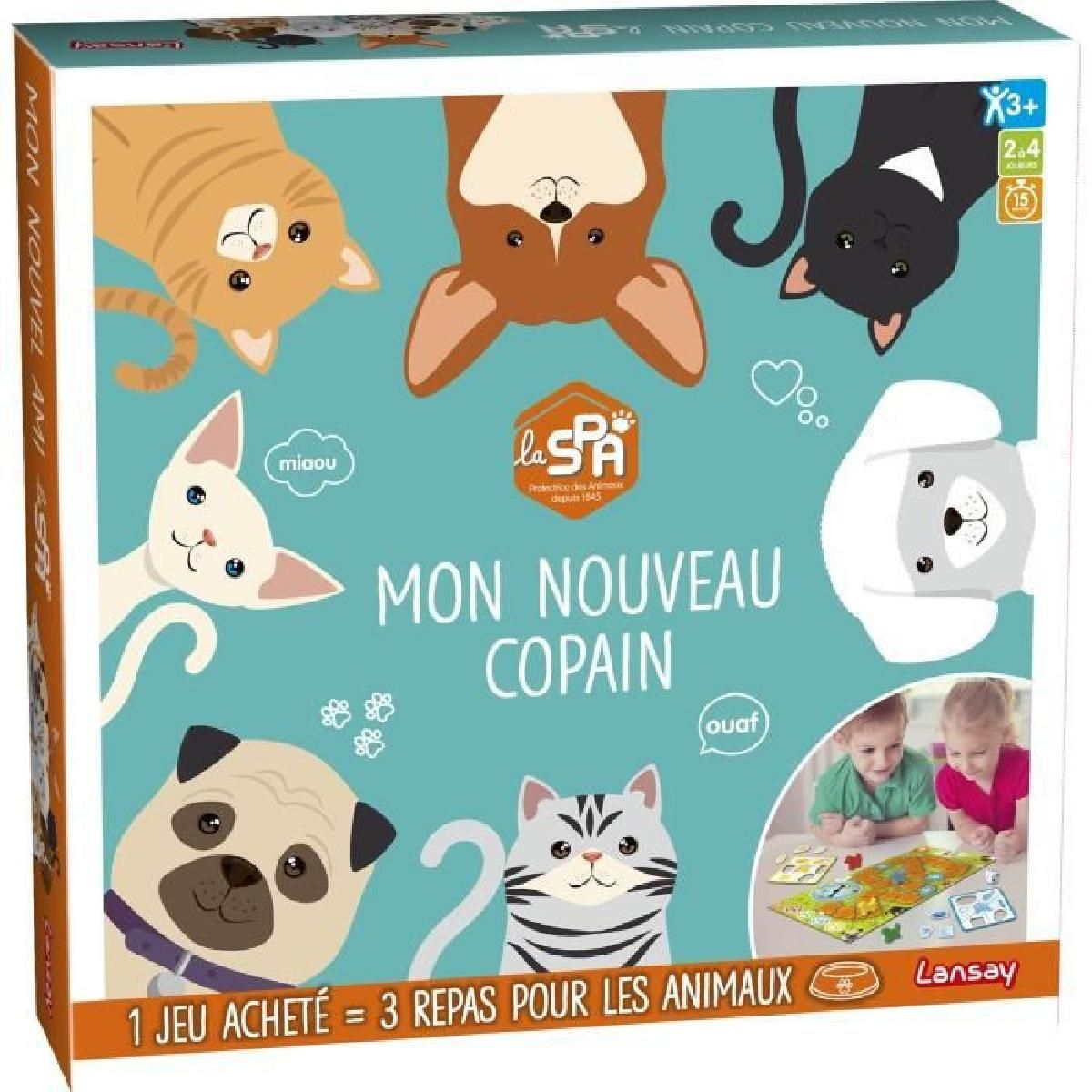 SPA Mon Nouveau Copain Jeu De Société Éducatif Activité Ludique Dès Pour 2 À 4 Joueurs Sensibilisation Au Bien Être Animal Format Convivial Développe 'Empathie - vue 8