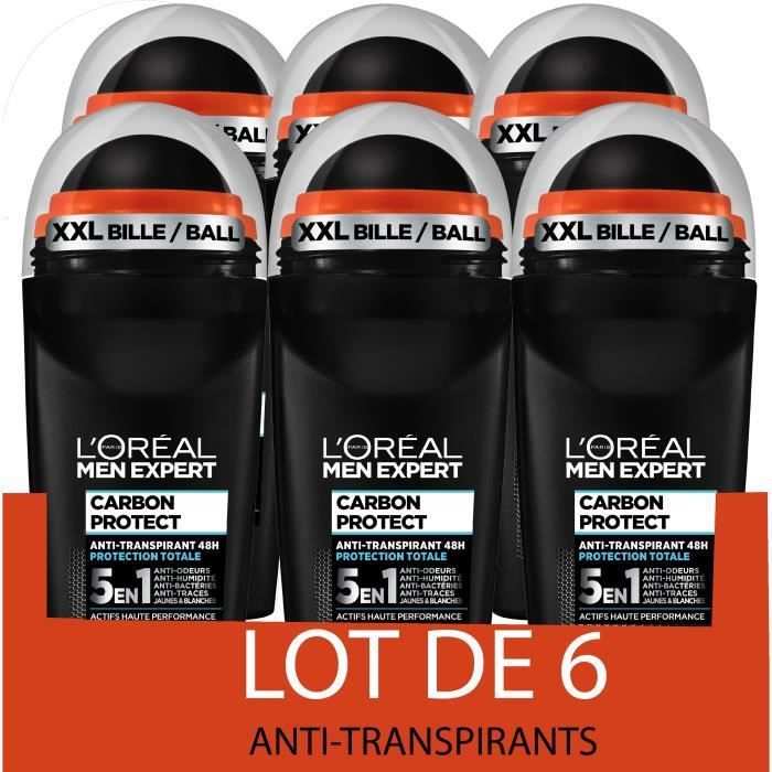 Déodorant Bille Homme Anti transpirant Protect 5en1 Men Expert Le Roll on