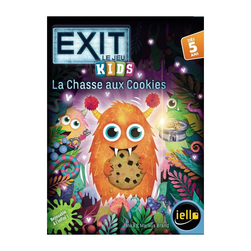 Jeu d'escape game Iello Exit Kids 2 La Chasse aux Cookies - vue 2