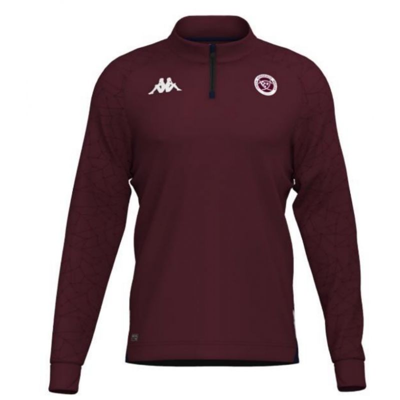 sweat zip kappa ablas pro ubb union bordeaux bègles officiel rugby - 2XL
