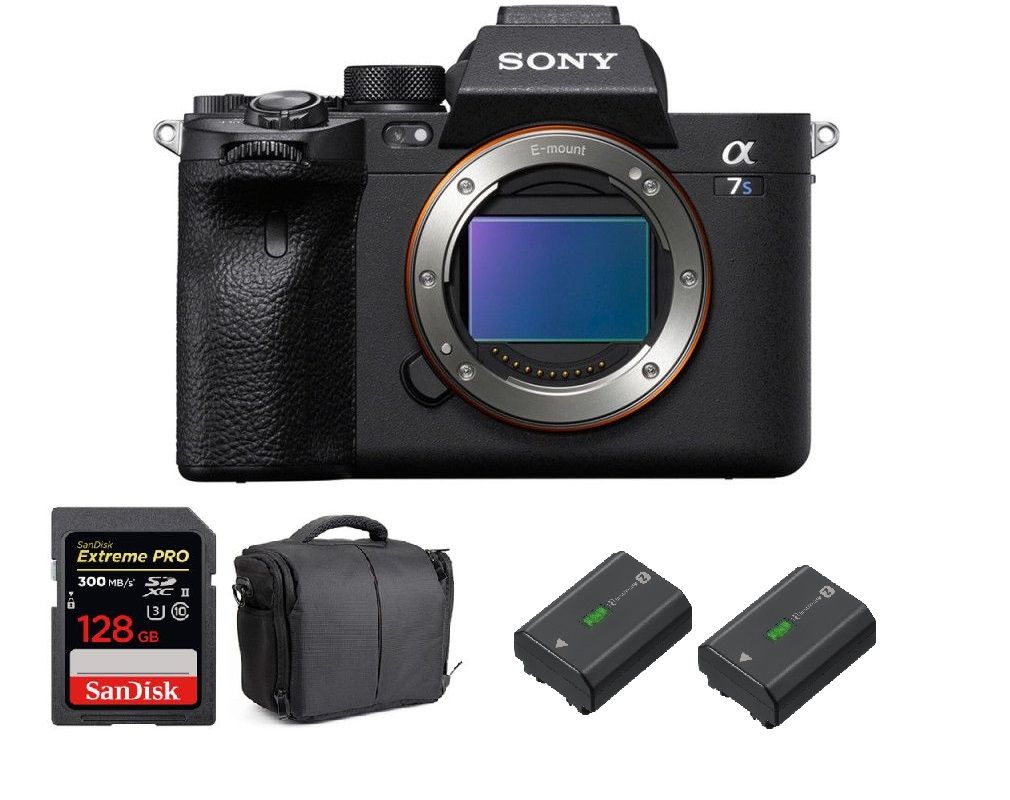 Sony Alpha a7S III Nu + SanDisk Extreme PRO UHS II SDXC 300 MB / + 2 Sony NP FZ100 + Bag
