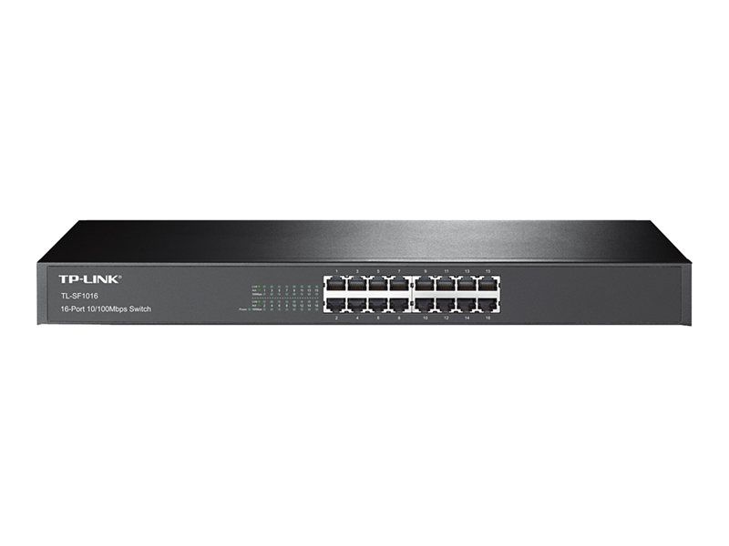 TP Link TL SF1016 commutateur réseau Non géré Fast Ethernet 10100 1U Neuf - vue 2