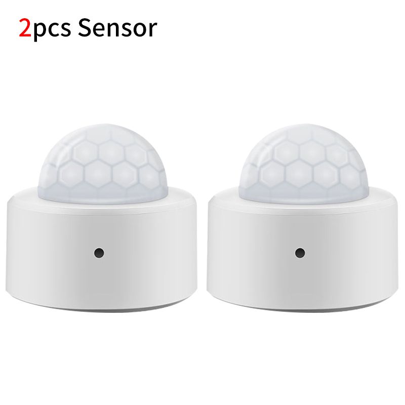 Tuya Zigbee-Capteur de mouvement humain,détecteur de mouvement PIR,sécurité Smart Life nous-mêmes avec Alexa Google Home - Type 2pcs(need gateway)