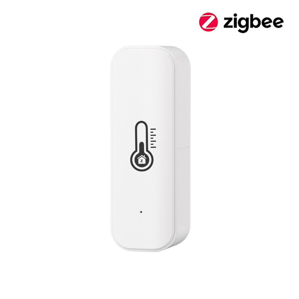 Tuya-Capteur de température et d'humidité intelligent,hygromètre intérieur,contrôle de la vie via Alexa et Google Home,Wi-Fi,Therye.com,Zigbee - Type ZigBee