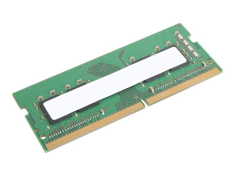 Lenovo - DDR4 - module - 32 Go - SO DIMM 260 broches - 3200 MHz / PC4-25600 - mémoire sans tampon - non ECC - Campus - pour ThinkCentre M70q Gen 2; M90a Gen 2; M90a Gen 3; M90q Gen 2; ThinkPad...