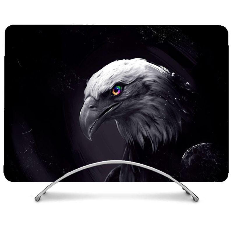 Coque Intégrale Pour MacBook Pro Touch Bar 13.3 Animal Aigle Royal Noir