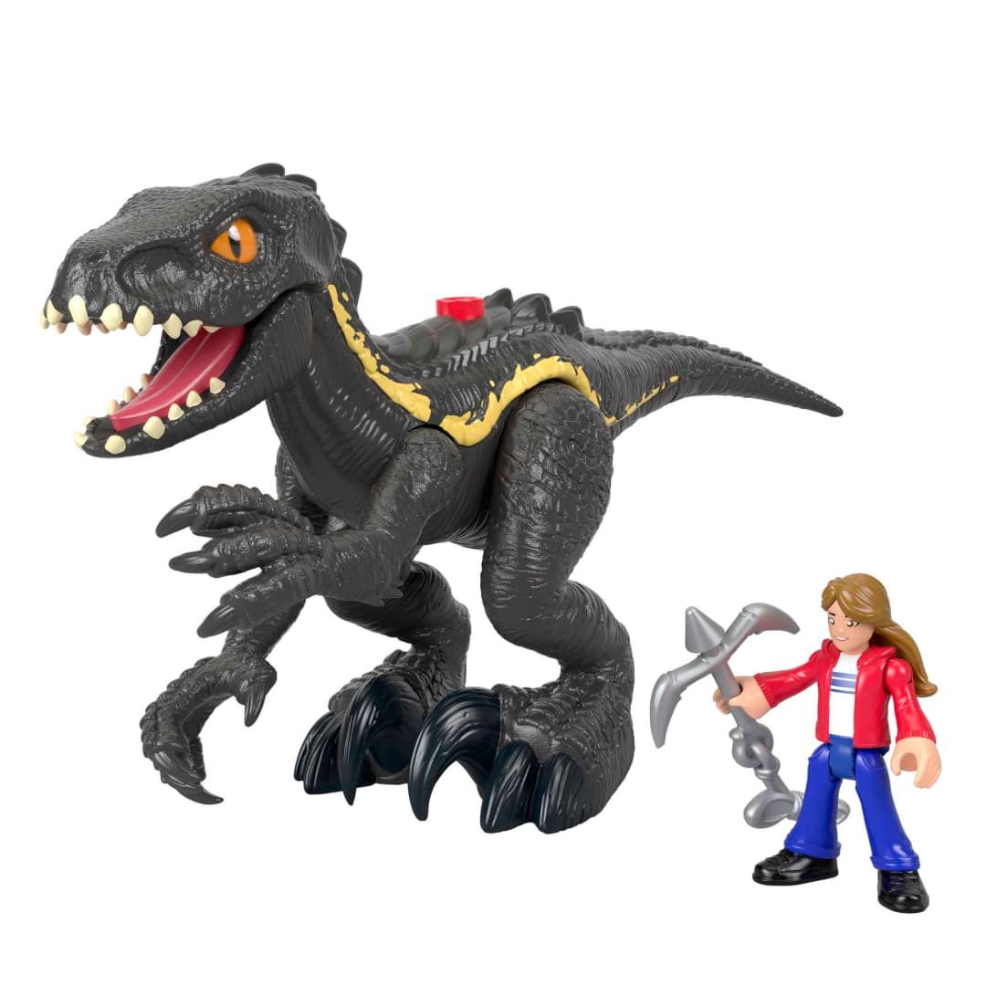 Imaginext Jurassic World Indoraptor Et Maisie