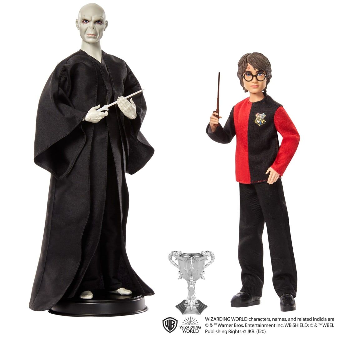 Pack : Poupées Voldemort & Harry Potter Mattel