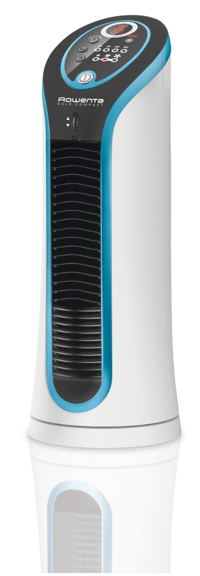 ROWENTA Mini ventilateur colonne, Silencieux, Compact, Timer 8h VU6210F0