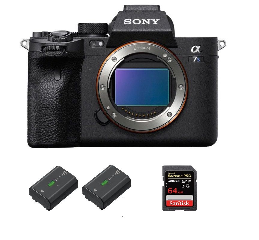 Sony Alpha a7S III Nu + SanDisk Extreme PRO UHS II SDXC 300 MB / + 2 Sony NP FZ100 - vue 2