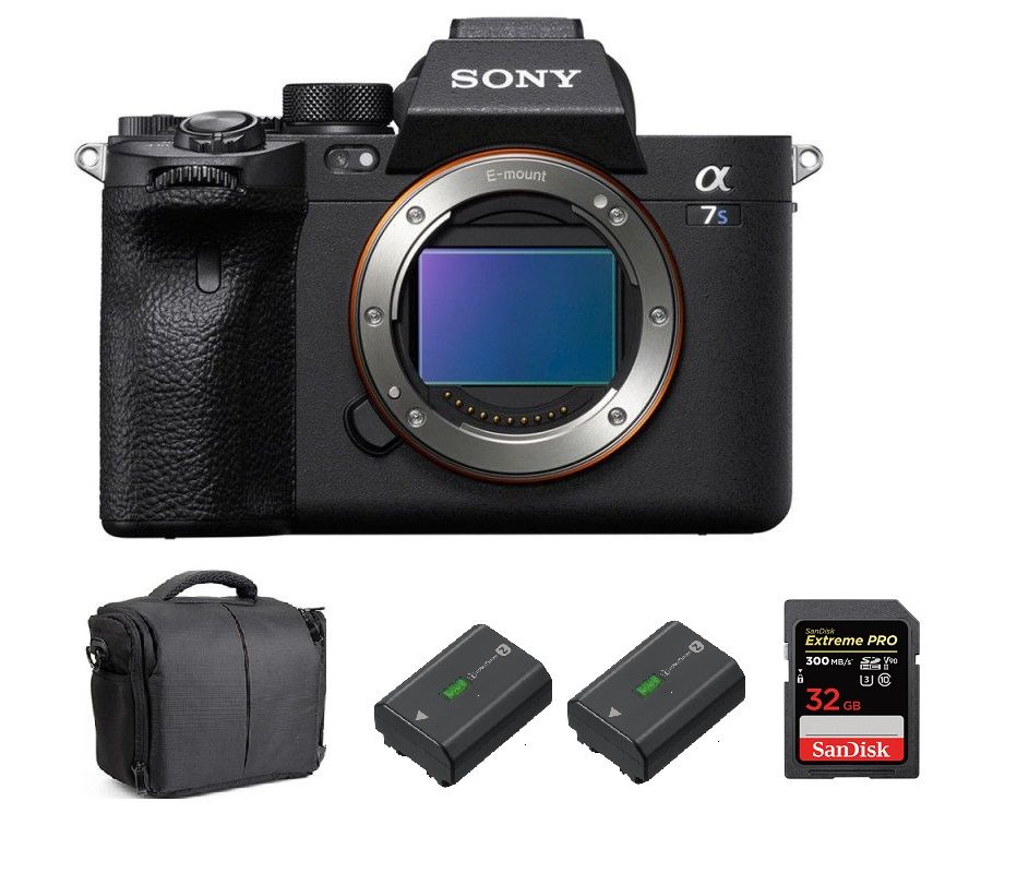 Sony Alpha a7S III Nu + SanDisk Extreme PRO UHS II SDXC 300 MB / + 2 Sony NP FZ100 + Bag - vue 2