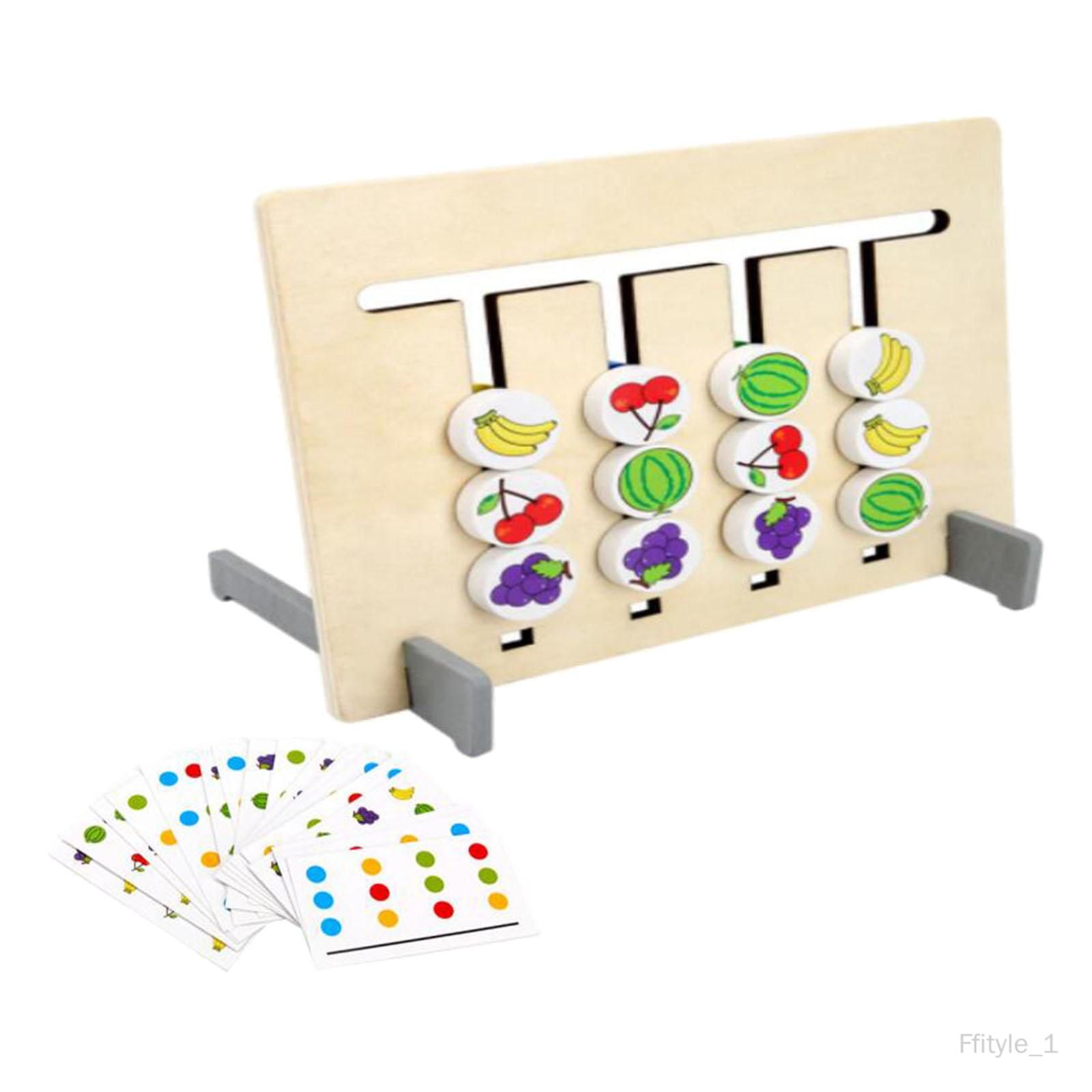  - Matching Puzzle Toy Chic En Bois Pour La Maternelle De La Famille Préscolaire
