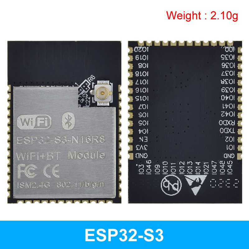 TZT ESP32-S3-DevKitC-1 ESP32-S3 WiFi Bluetooth-compatible BLE 5.0 Mesh Development Board ESP32 Wireless Tech N16R8 - Type Chip