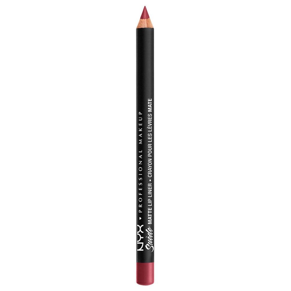 Suede Matte Lip Liner - Nyx Professional Makeup - Crayon À Lèvres Mat
