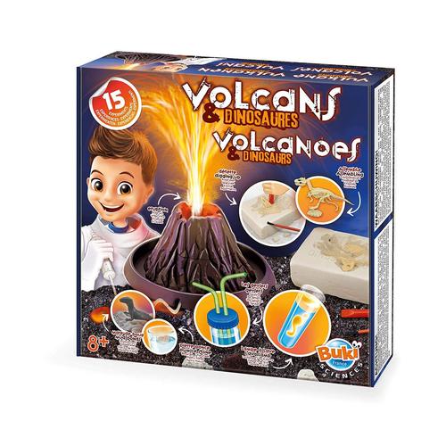 Jeux Ludo Éducatifs Buki Buki - Volcans Et Dinosaures