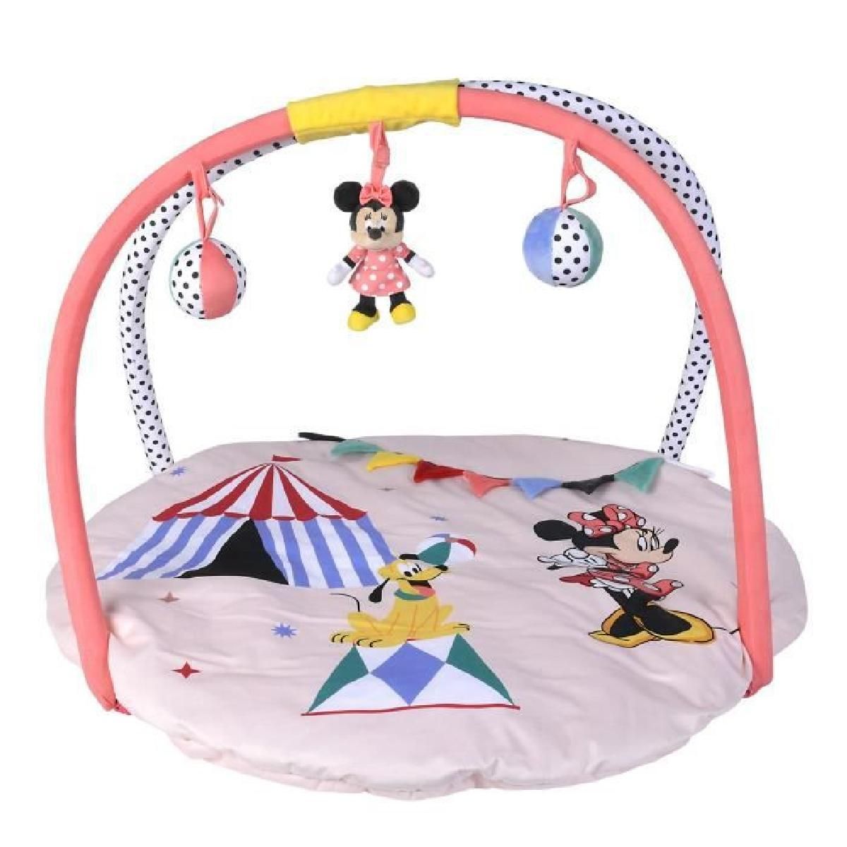 Disney - Tapis De Jeu Interactif Minnie & Pluto - L 90 X P 57 X H 13 Cm - Disney