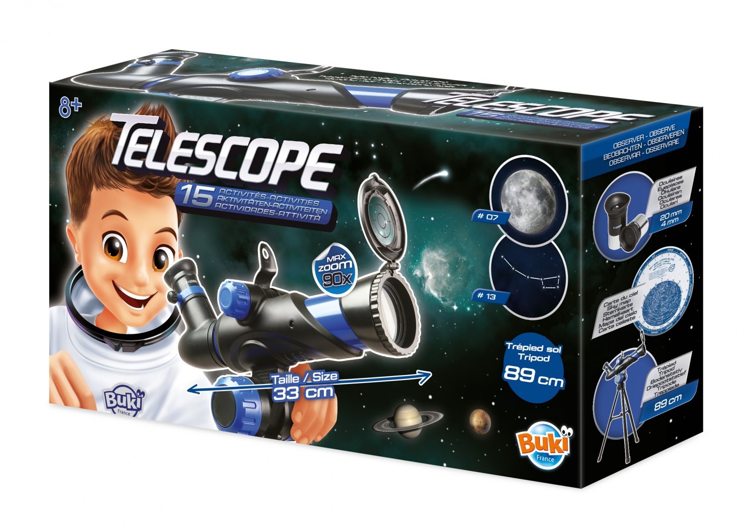 Buki Télescope 15 Activités
