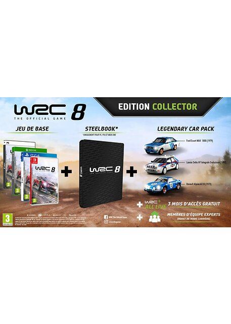 Wrc 8 - Fia World Rally Championship : Edition Collector Pc