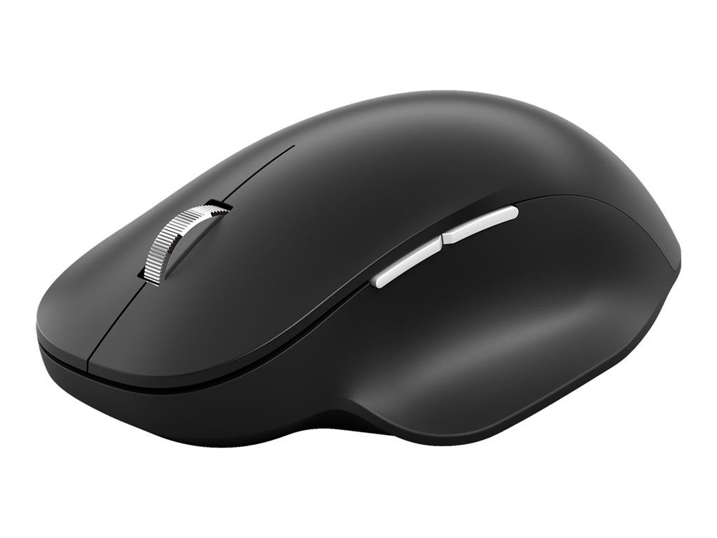 Microsoft Bluetooth Ergonomic Mouse - Souris - ergonomique - optique - 5 boutons - sans fil - Bluetooth 5.0 LE - noir mat