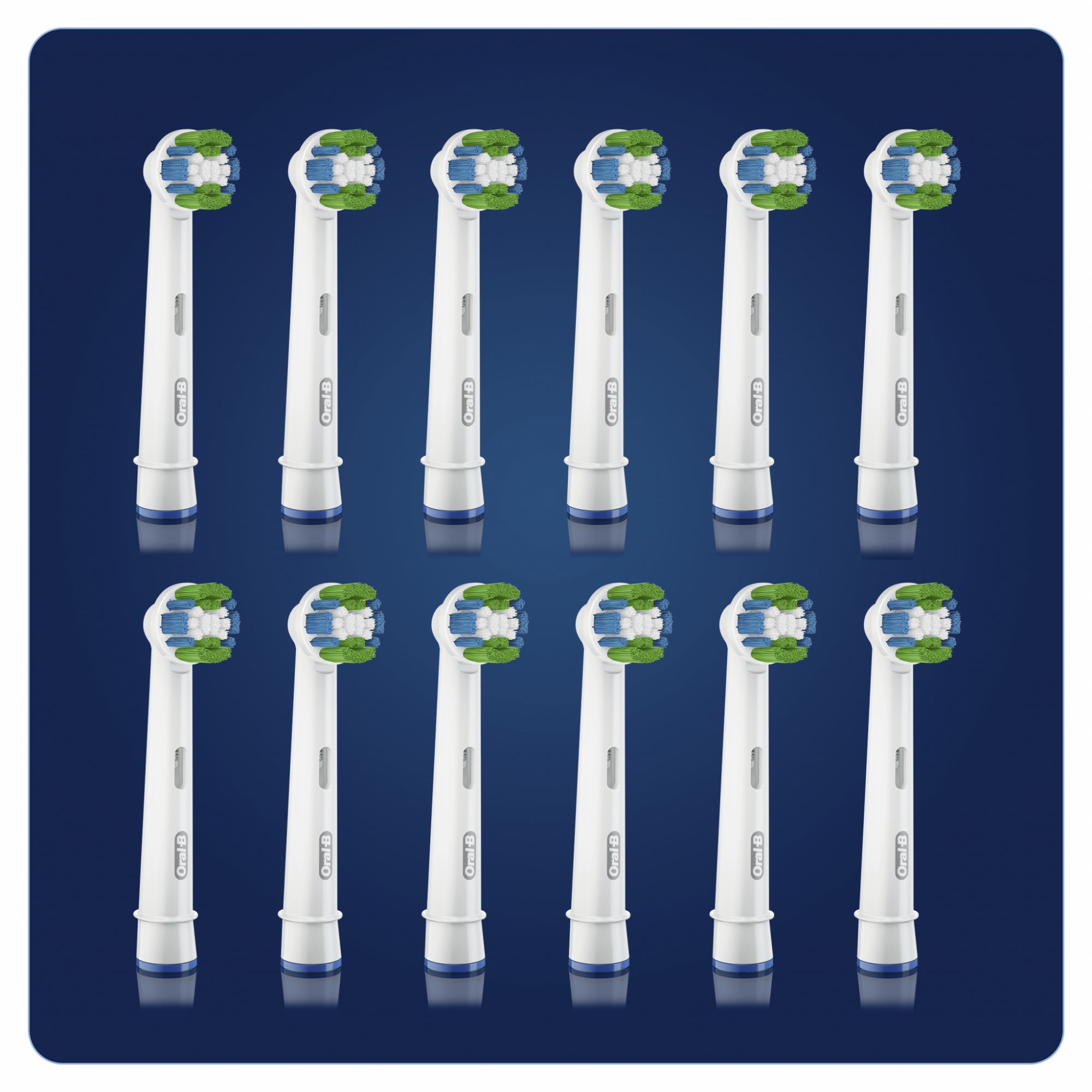 Oral b Prececion Clean Replacement Heads 12pcs