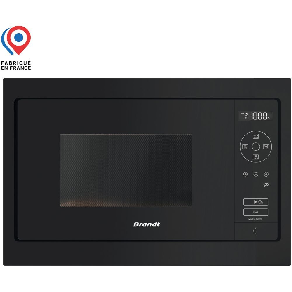 BRANDT Micro ondes solo encastrable 26 Litres BMS7120B - vue 5