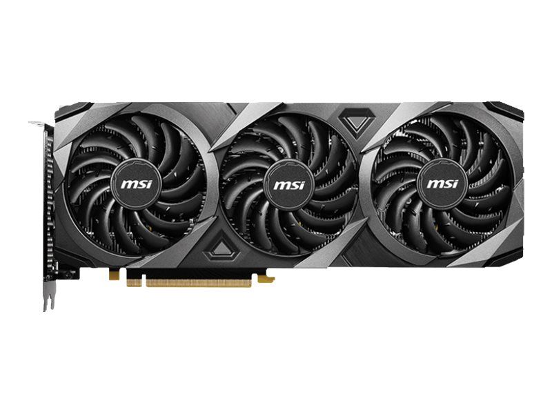 MSI GeForce RTX 3060 TI VENTUS 3X 8G OC LHR - Carte graphique - GF RTX 3060 Ti - 8 Go GDDR6 - PCIe 4.0 - 3 x DisplayPort, HDMI