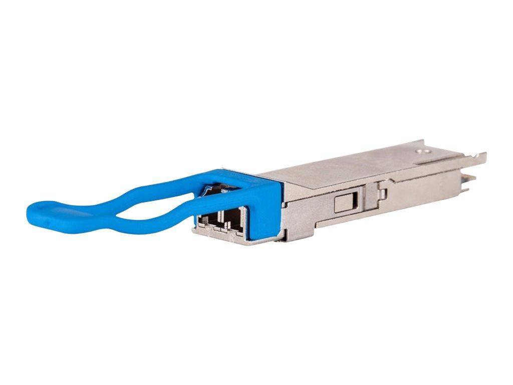 HPE Aruba - Module émetteur-récepteur QSFP28 - 100GbE - 100GBase-FR1 - mode unique LC - jusqu'à 2 km - pour HPE Aruba 9300-32D 32-port 100/200/400G QSFP-DD 2-port 10G SFP+ Switch