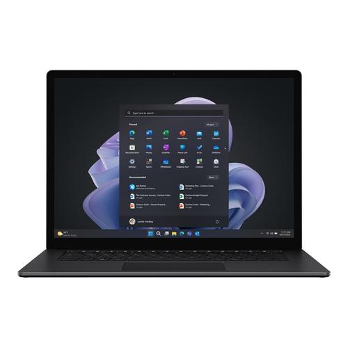Microsoft Surface Laptop 5 For Business - 13.5" Core i5 i5-1245U 16 Go Ram 256 Go SSD Noir Azerty
