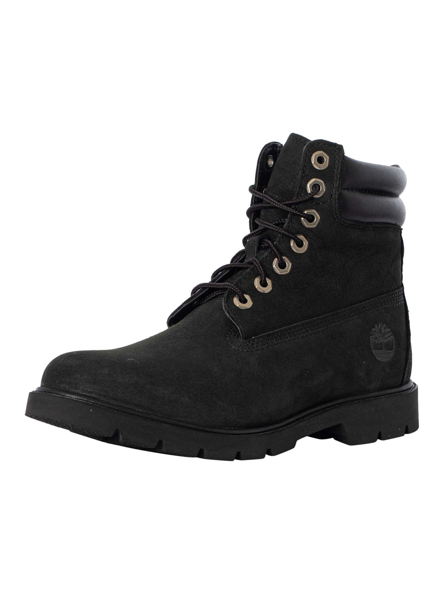 Timberland Bottes En Cuir De Base 6 Pouces, Noir - 44