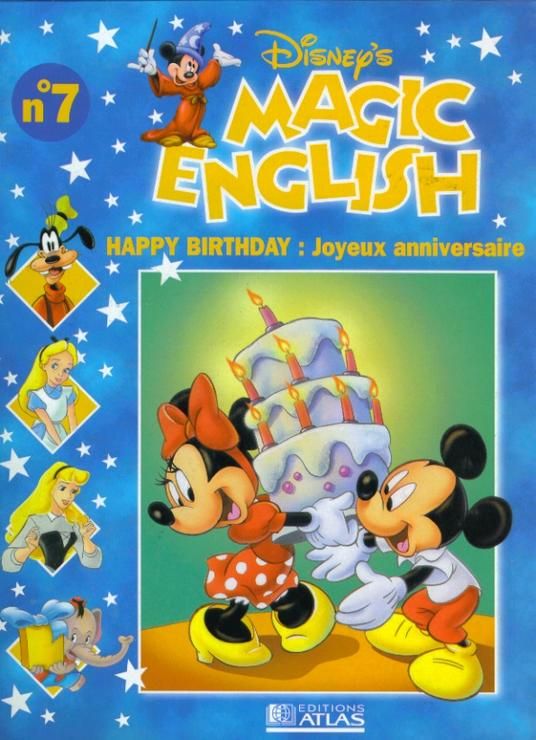 Disney S Magic English 7 Happy Birthday Joyeux Anniversaire Vhs Rakuten