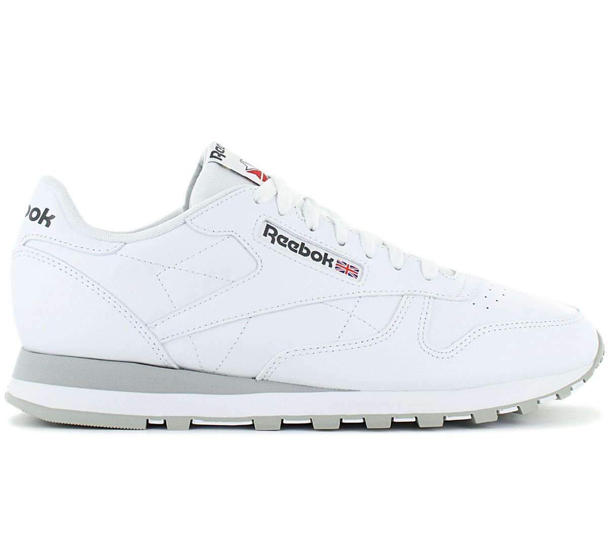 Reebok Classic Leather Cl Lthr - Baskets Sneakers Chaussures Cuir Blanc Gy3558 - 40 1/2