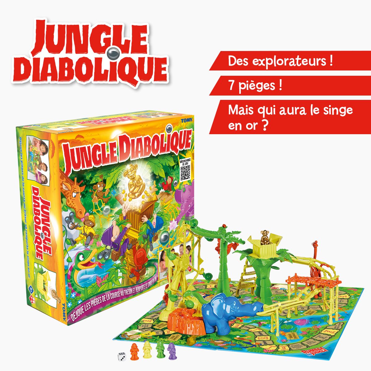 Les Jeux Prescolaires Tomy Games Jungle Diabolique