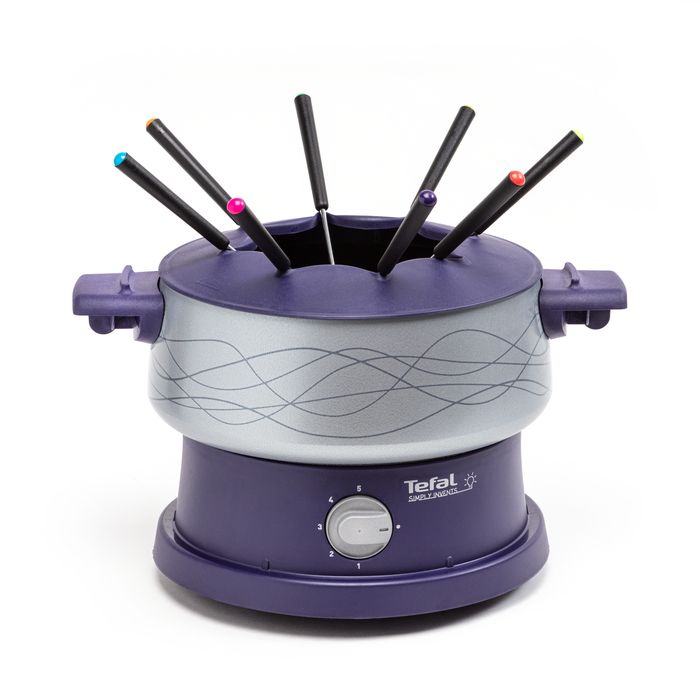 Tefal Simply Invents EF351412 - Fondue - 800 Watt - bleu indigo