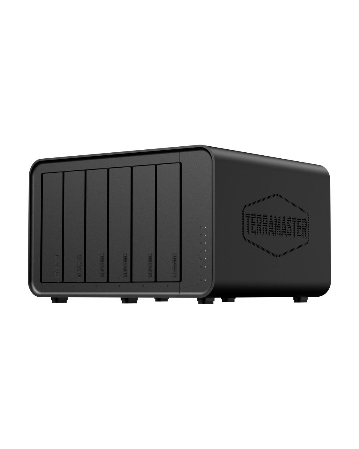 TERRAMASTER F6-424 NAS Stockage 6 Baies – Processeur Quad-Core N95, 8 GB de RAM DDR5, Deux Ports 2.5 GbE, Stockage NAS Haute Performance (sans Disque)