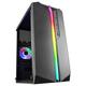 Boitier PC Mini Tour Micro ATX Mars Gaming MC-S1 RGB avec panneau vitré - Noir