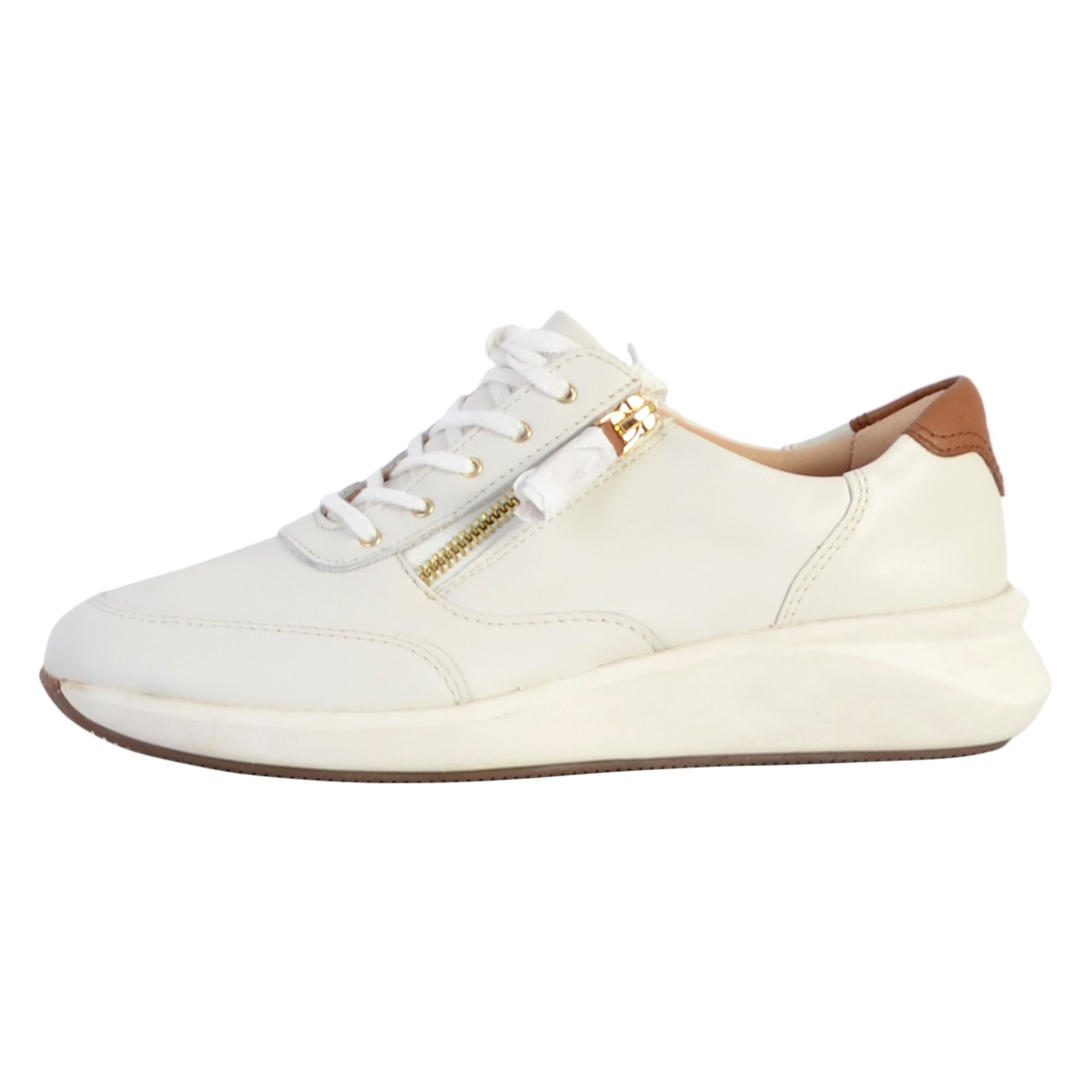 Basket Cuir Clarks Un Rio Zip