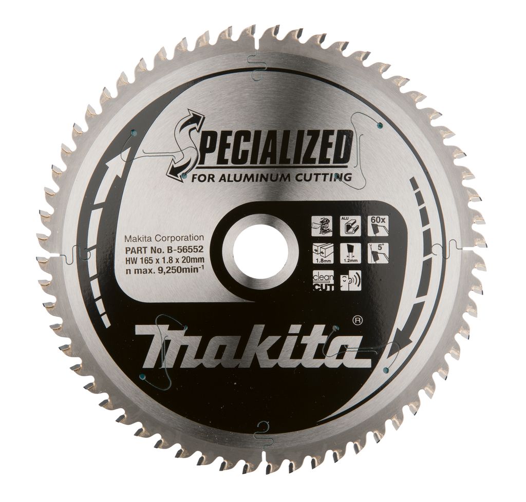 Scie cloche MAKITA CMSA16560EL Diamètre 165 mm Alésage 20 mm Kerf 1 8 mm - vue 2