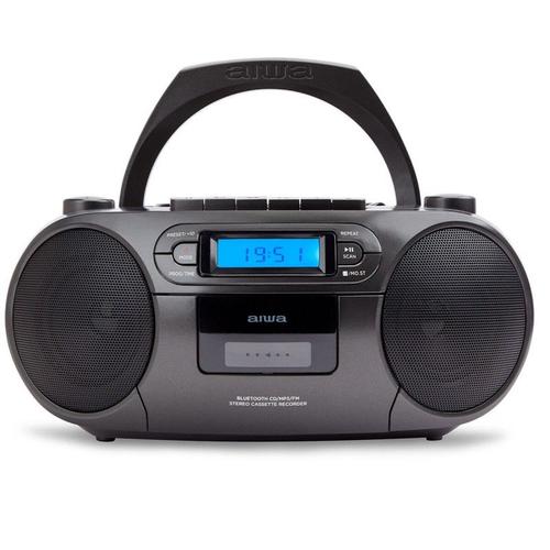 Radio-Cassette Aiwa Bbtc550Bk 6W Noir