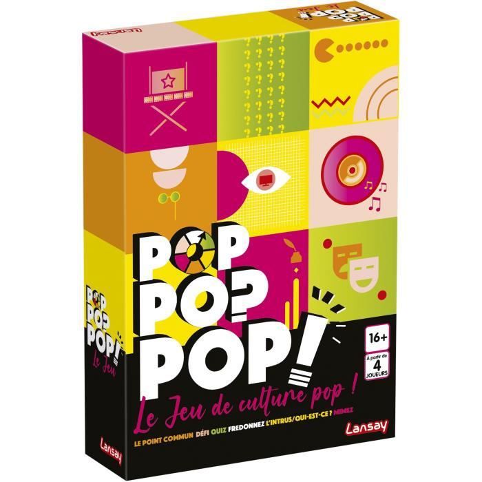 Pop Pop Pop : Le Jeu de Culture Générale pour des Soirées Inoubliables Neuf - vue 2