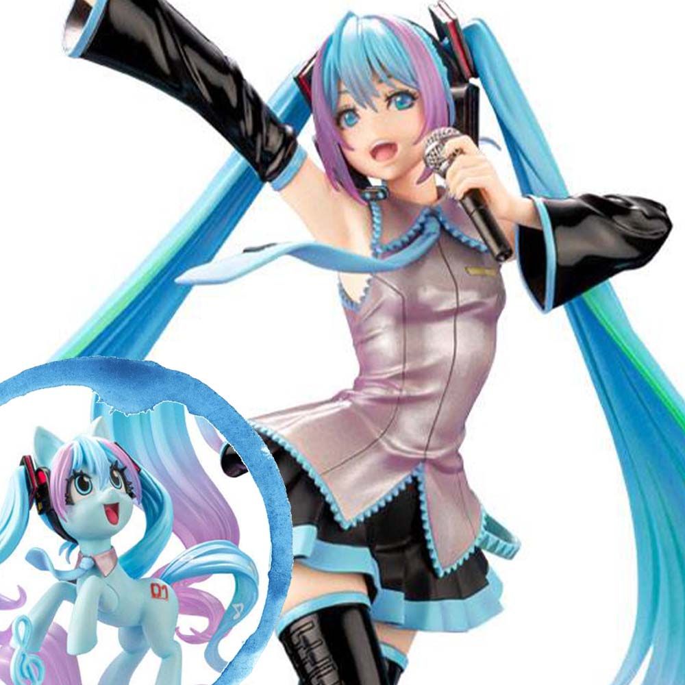 My Little Poney - Figurine Miku Hatsune (Vocaloid) Bishoujo