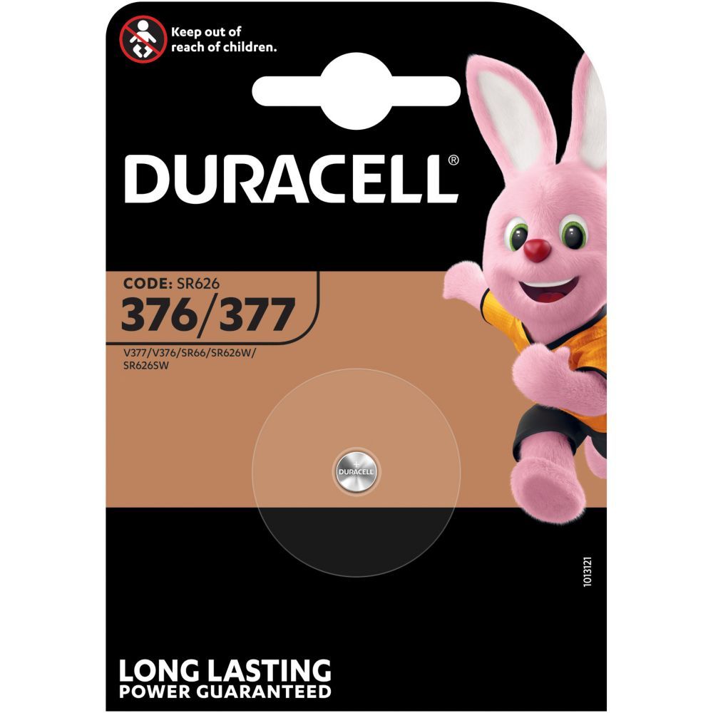 Duracell 377 Blister x1 - vue 2